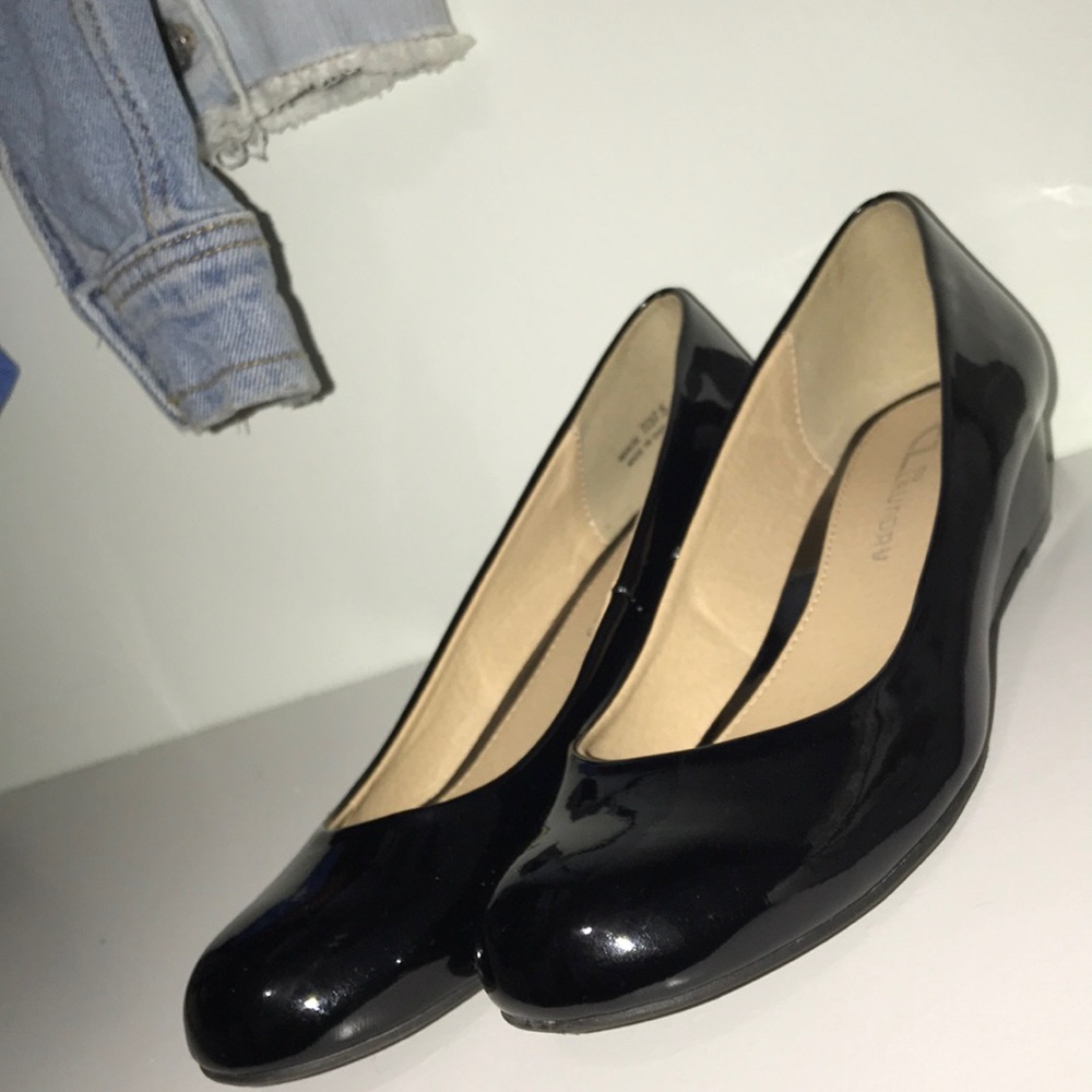 low high heel shoes